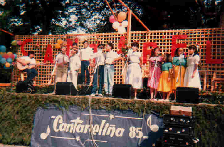 fase final do Festival de Cantarelia en San Sadurnio 1985 (guitarra)